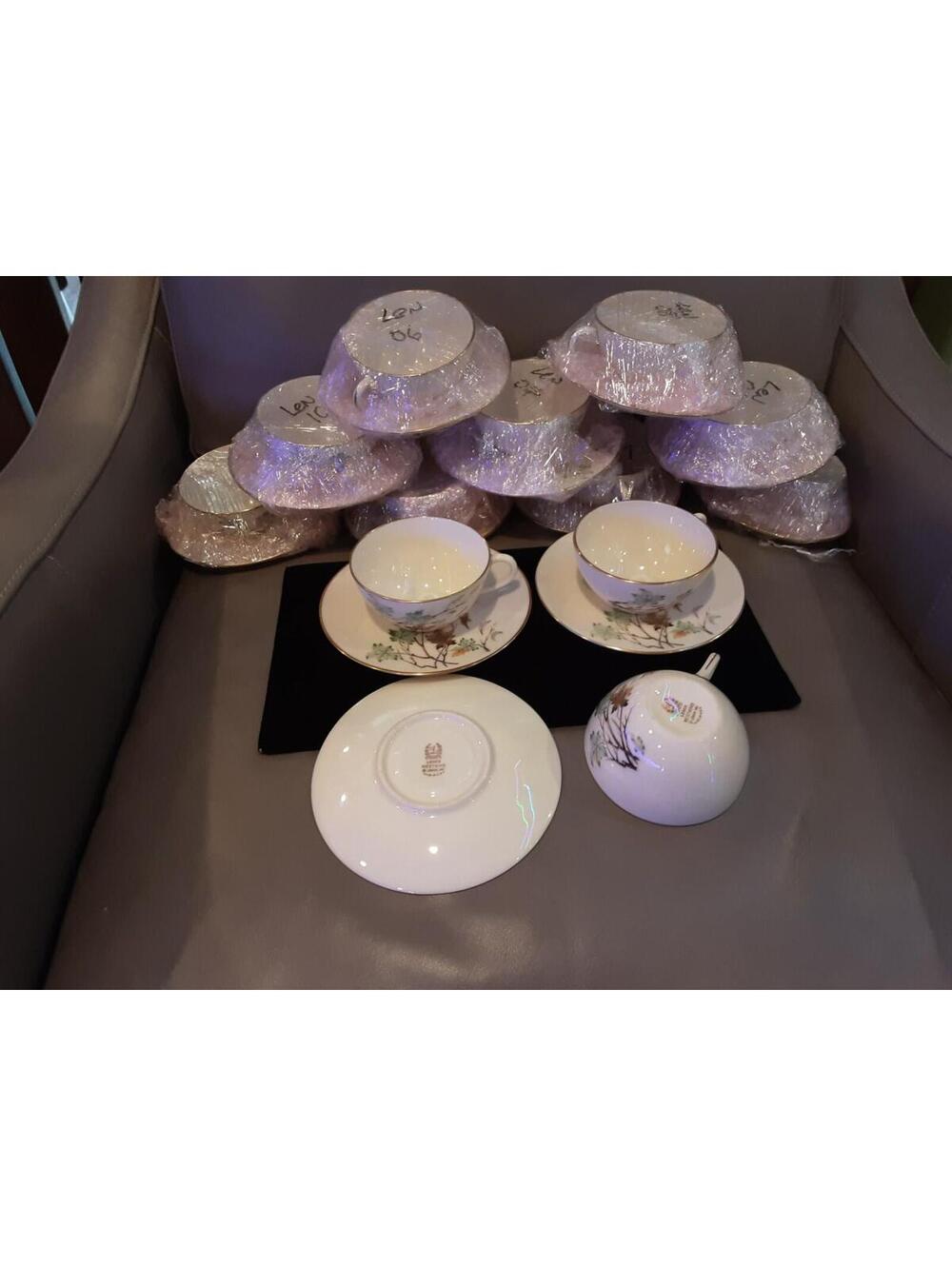 Vintage Lenox China Westwind 6" Tea Cup and Saucer